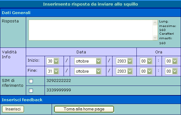 Inserimento nuova notizia